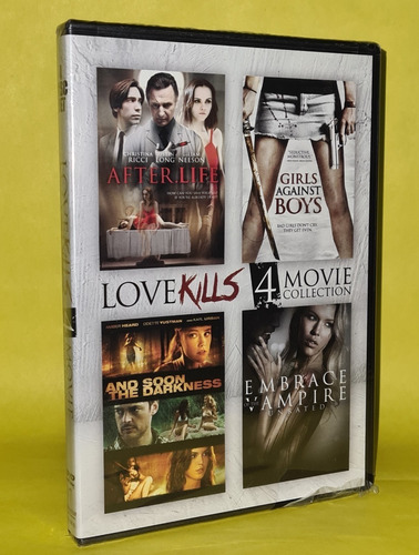 Love Kills / Neeson / Heard / Ricci / Urban / 4 Dvd Terror