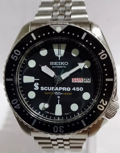 Reloj Seiko Scubapro 450 Automático Day-date 150m No Rolex