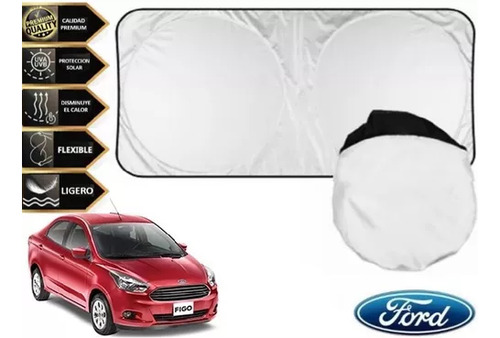 Parasol Cubresol C/ventosas Hatchback Ford Figo 1.5 2016