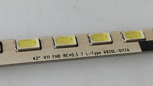 Tira 55 Leds LG 42lv3500 L-type 6920l-0117a 42lw4500