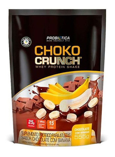 Choko Crunch - Whey Protein Shake - 555g - Probiótica