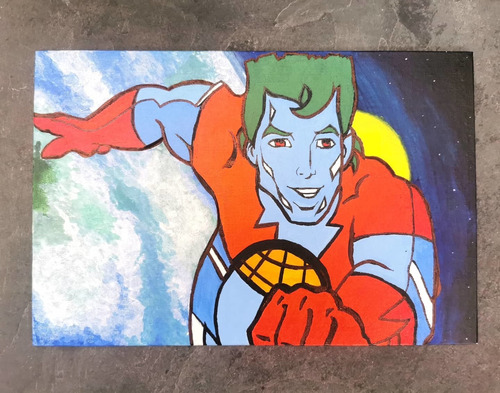 Capitan Planeta Pintura