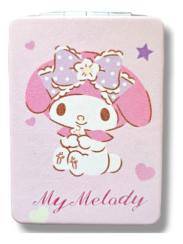 Espejo De Cartera Doble Sanrio Hello Kitty Melody Kuromi