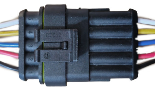Cable Conector 5pines Macho Hembra Extensor Para Auto