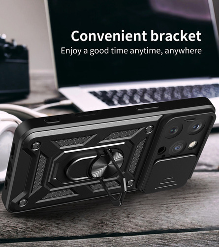 Funda Para Teléfono De La Serie Oppo, Funda Protectora Para Lentes De Cámara, Funda Deslizante Con Soporte Magnético Para Coche, Color Plateado