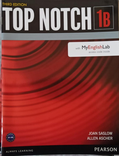 Top Notch 1b With Myenglishlab Third Edition
