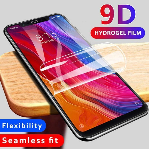 Film Templado Hydrogel Full Xiaomi + Kit De Instalacion