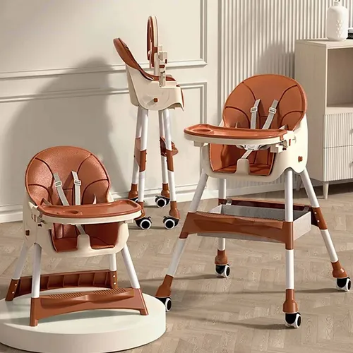 Silla De Bebé Comer Portátil Con Ruedas Kinder Aspor D