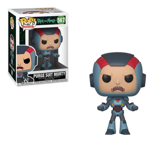 Funko Pop! Animation Rick & Morty Suit Purge 2 Piezas
