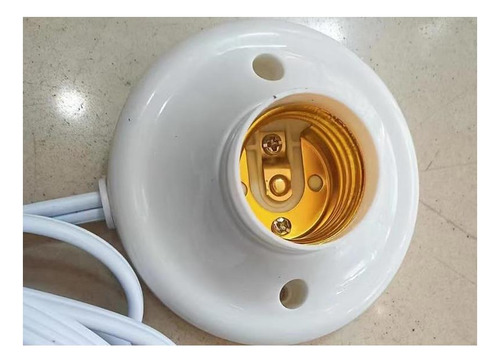 2 Pcs Enchufe De Luz Para Bombilla E26, Base De Bombilla Con