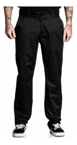 Pantalon Sullen Clothing 925 Relaxed Fit Chino Stretch Black