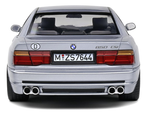 Bmw 850 Csi Plata 1992 Escala 118 Modelo A Escala