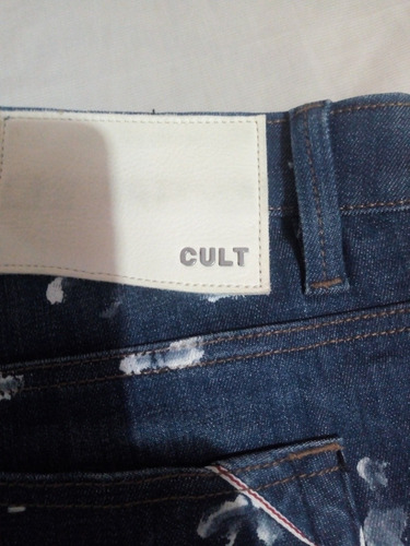  Pantalon Cult Of Individuality 40 X 32  Manchado Spandex 