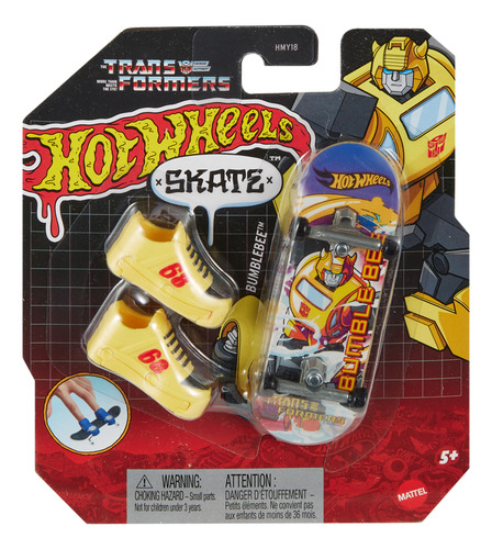 Bumblebee Transformers Skate Hot Wheels Edicion Especial