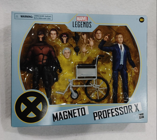 Marvel Legends Series X-men Magneto Y Profesor Xavier Hasbro