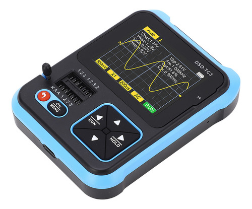 Osciloscopio Digital Portátil Con Comprobador De Transistore