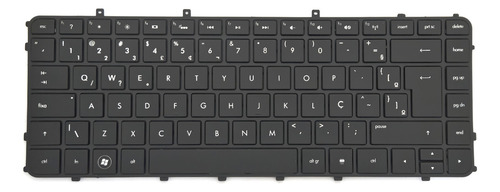 Teclado Para Notebook Compatível Com Hp Envy 4-1105dx