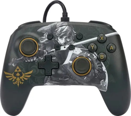 Controle Para Nintendo Switch Enhanced Wired PowerA Zelda