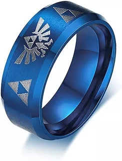 Anillo Zelda Metalico Azul | The Legend Of Zelda