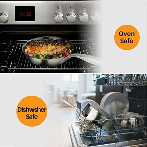 Bateria Duxtop Juego De 17 Piezas De Acero Inoxidable Cocina