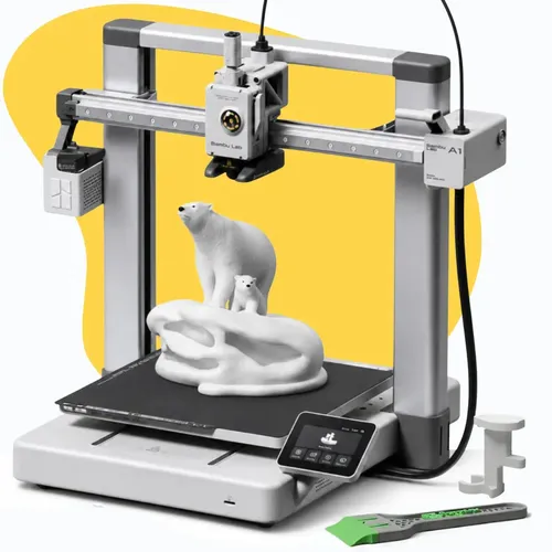 Impressora 3d Fdm Aberta A1 Bambu Lab Sem AMS + Porta Resíduos