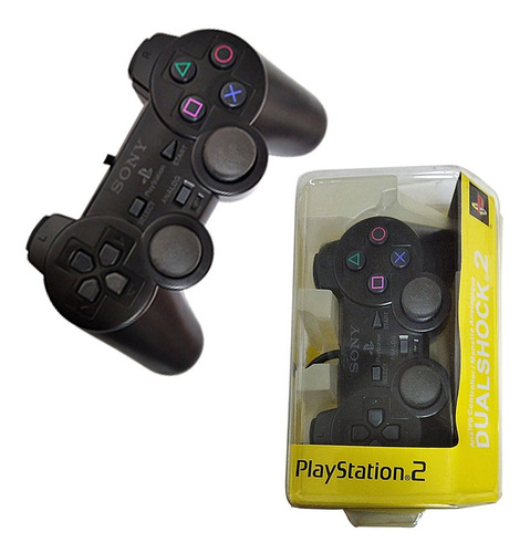 Control Sony Dualshock Playstation  2 Ps2 En Blister 