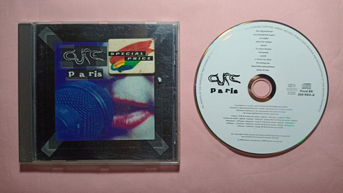 The Cure - Paris En Cd. Importado De Usa, Año 1993