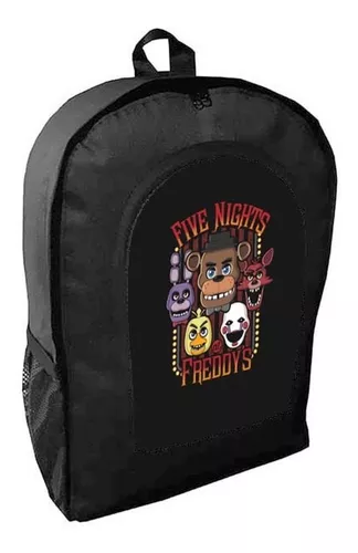  Five Nights at Freddy's Mochila, Mochila escolar, Mochilas  infantiles FNAF