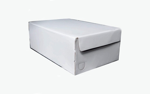 Caja Blanca Para Zapatillas 32x20x11,5 (100 Unidades) Blanco