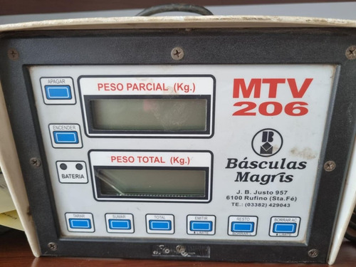 Tolva Autodesc. Cestari ,de 14tn,balanza Magris,rod 23-1-30.