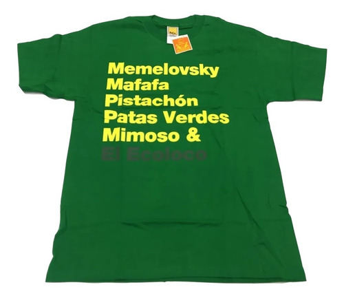 Playera Marca Naco Original Elenco Burbujas Mafafa Mimoso