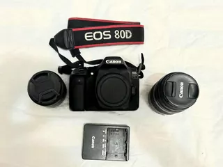 Camara Canon 80d Kit