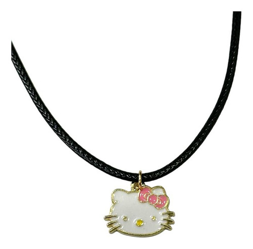 Collar De Hello Kitty Con Dije 