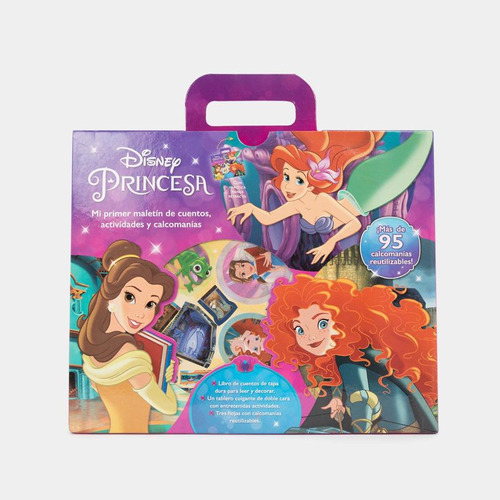 Libro Disney Princesa: Mi Primer Maletín De Cuentos, Activi