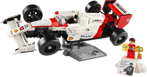 Bloques de montaje Legoicons Mclaren Mp4/4 Ayrton Senna de 1 pieza