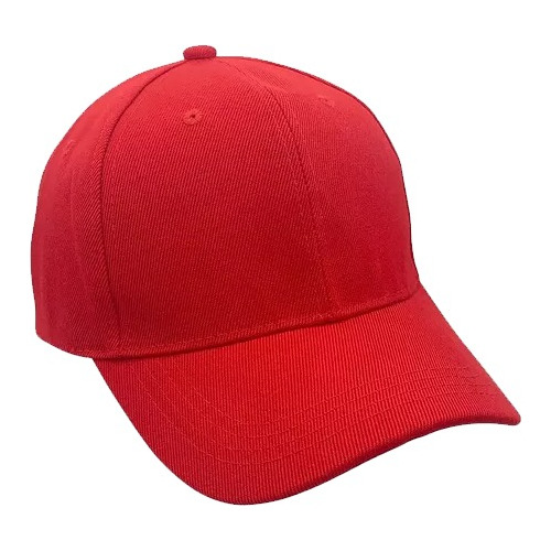 Gorra Gabardina Pesada - Hebilla Metalica - 6 Gajos 