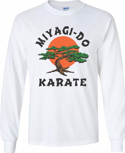 Playera Cobra Kai, Cuello Redondo Manga Larga