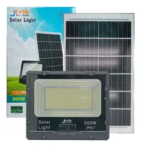 Comprar Reflector Led Solar 500w Recargable Panel, Control Reikpro
