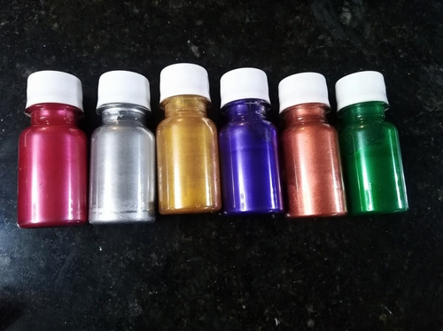 Cristal Liquido O Resina Epoxica Y Pigmentos En Polvo Neon