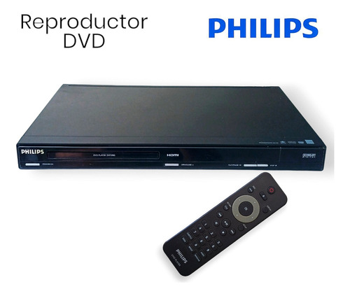 Reproductor Dvd Philips Con Hdmi Y Control Remoto. Impecable