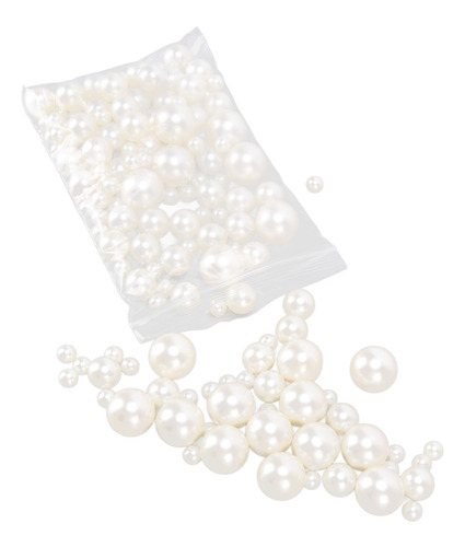 Perlas De Plástico, Perlas, 3 Tamaños Diferentes, Duraderas