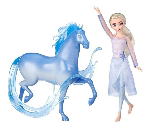 Muñeca Disney Frozen 2 Elsa Y Nok Espíritu Agua Hasbro E5516