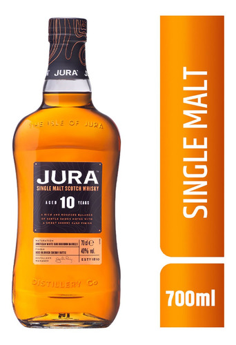 Whisky Jura 10 Sigle Mal Scotch 700ml