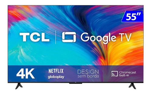 Imagen 1 de 3 de Smart TV TCL Series P635 55P635 LCD Google TV 4K 55" 100V/240V