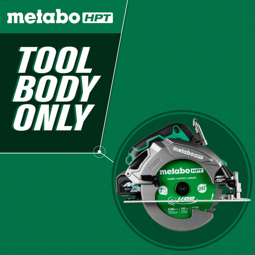 Sierra Circular Metabo Hpt Multivolt De 36v, 7-1/4, Solo Cue
