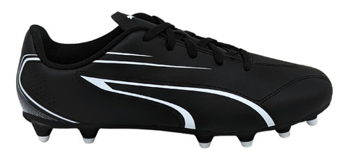 Tenis Puma Vitoria Fg-ag Jr Juvenil Negros 107486 01