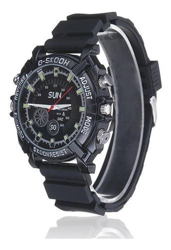 Imagen 1 de 2 de Camara Espia Oculta Camuflada Reloj Seguridad Full Hd 16gb