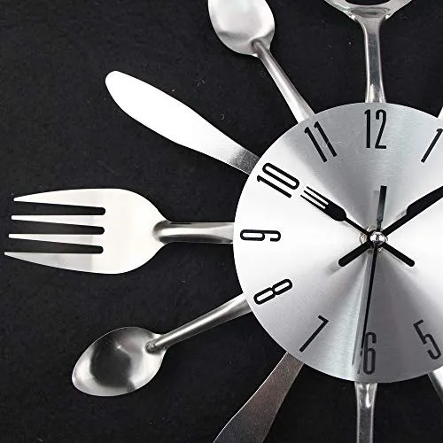 Reloj de cucharas y tenedores hotsell