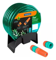 Comprar Manguera Jardin 20 Metros Reforzada Flexible Acople Soporte
