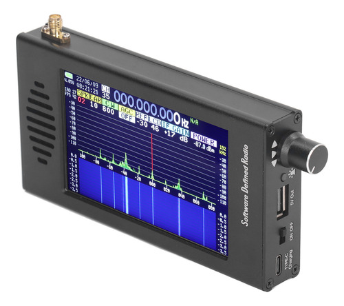 Receptor Portátil Dsp Sdr De Radio De Onda Corta Táctil De 4